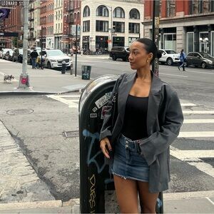 Beginning Boutique Grey Blazer